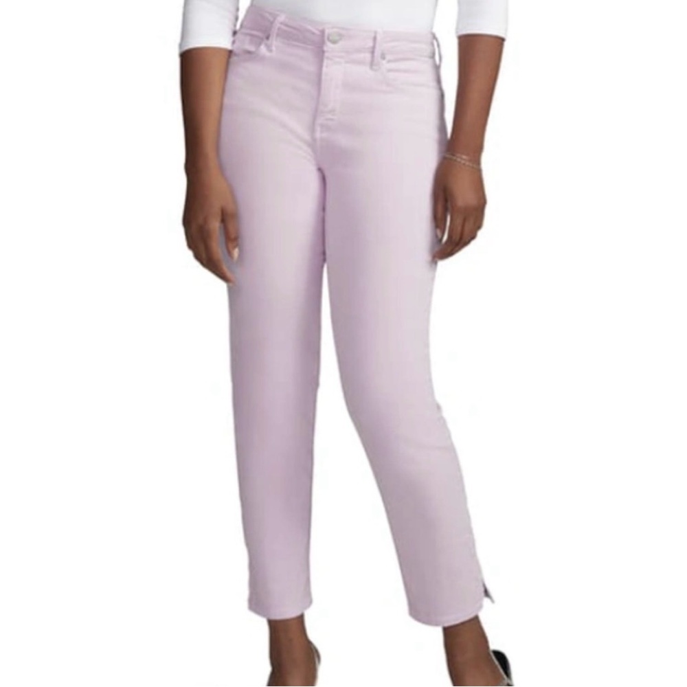 Curves 360 for NYDJ Lilac Straight Leg Ankle Jeans